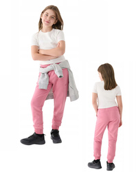 4F Jr F0828 Pink Jogger Sweatpants for Girls