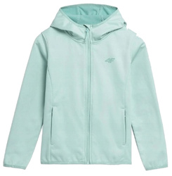 KURTKA DZIEWCZĘCA SOFTSHELL 4F WIATRÓWKA DLA DZIEWCZYNKI JSFD001