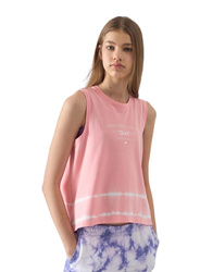 KOSZULKA DZIEWCZĘCA 4F F1145 T-SHIRT TOP 4FJWSS24TTSHF1145-64N
