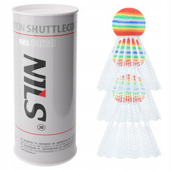 Badminton Shuttlecocks Nylon 3x NBL6020 Nils