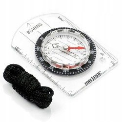 Meteor 71011 Travel Compass with Ruler