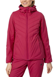 Women's winter ski jacket 4F H4Z22-KUDN003 fuchsia size S