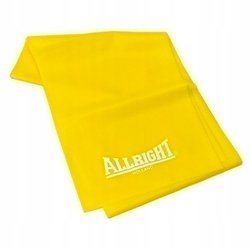 Rubber exercise tape fitness allright yellow light