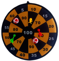 Dart plays Velcro Safe darts shield shield