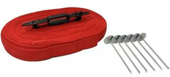 Tasma marking a beach court 48 m