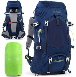 TREKKING BACKPACK RG CAMP ADVANCE 45+5L IN THE MOUNTAINS WITH A FRAK