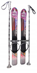 Skis with children's poles hill 90 cm
