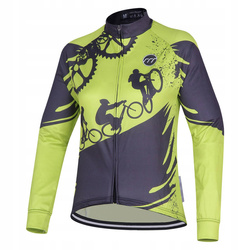 Men's Long Sleeve Cycling Jersey Madani