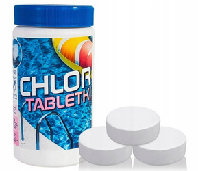 Chlor do basenu TABLETKI 1 kg