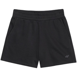 4F Women's Black Sweat Shorts CAS F542 Size XL