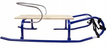 Metal sleds with a backrest of 90 cm