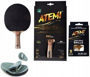 Atemi 5000 Tennis Racket with Cover and Balls