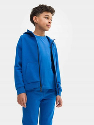 Bluza sportowa chłopięca 4F rozpinana młodzieżowa z kapturem r 152