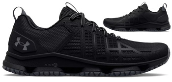BUTY SPORTOWE MĘSKIE TREKKINGOWE UNDER ARMOUR STRIKEFAST 3024953-001 MG
