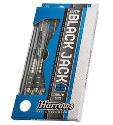 HARROWS Black JACK SOFTIP DARTS 20 gK