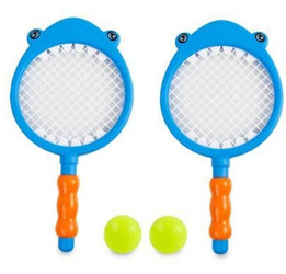 Shark-Shaped Tennis Rackets Set: 2 Rackets and 2 Balls 135873