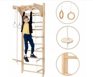 SPORTS CORRECTIONAL TRAINING LADDER BEECH PELLTECH 220x80cm