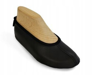 Leather ballet flats with ABAKUS insole