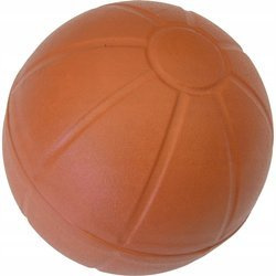 Rubber ball for throwing
