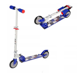 Nils Extreme HD026 Folding Scooter for Kids Grey-Dark Blue