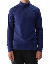 Men's Fleece Hoodie with Turtleneck 4F M044 4FWAW24UFLEM044-31S