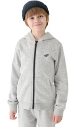 Bluza sportowa chłopięca 4F M1295 rozpinana młodzieżowa z kapturem