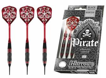 Harrows Softip Pirate Red Darts 16g