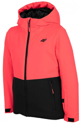 Girls' Ski Jacket 4F HJZ22-JKUDN001