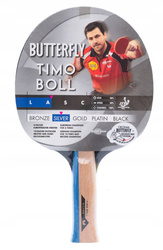 BUTTERFLY TIMO BOLL SILVER TABLE TENNIS RACKET